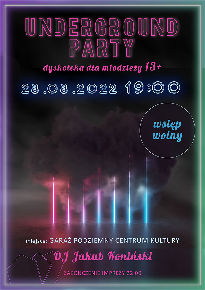 Powiększ: dyskoteka underground party